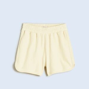Madewell Dolphin-Hem Shorts: Botanical Dye Edition